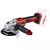 Einhell AXXIO 18/125 cordless angle grinder with auxiliary handle