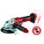 Einhell AXXIO 18/125 cordless angle grinder, red and silver, with battery and Power X-Change logo