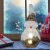 KDC Christmas LED Snowman Decoration in festive setting