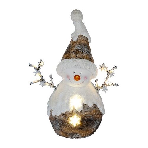 KDC Christmas LED Snowman Decoration close-up