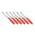 Tescoma PRESTO fork, 12 cm, 6 pieces, red 110061615