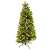 180 cm tall artificial Christmas tree with built-in LED lights, half-tree design