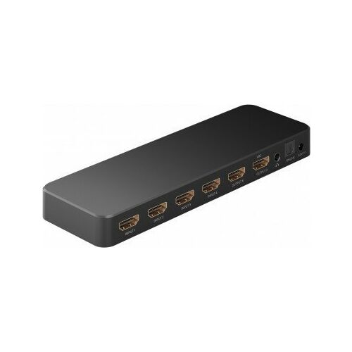 Goobay 58479 Switch matrice HDMI cu 8 porturi pentru afișaje multiple