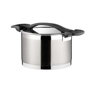 Tescoma ULTIMA stainless steel pot with lid, 20 cm diameter, 4.0 l capacity - Clay pot