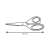 Tescoma PRESTO household scissors, 22 cm, size illustration