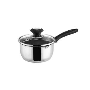 Tescoma PRESTO nyeles lábas tapadásmentes bevonattal és fedővel ø 16 cm, 1.5 l