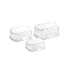 Tescoma FreshZONE Lebensmittelbehälter, 3 Stück 71655896 Aufbewahrungsboxen für Lebensmittel