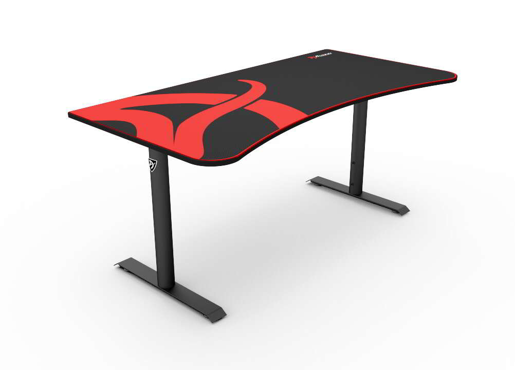 Arozzi arena gamer asztal - fekete/piros