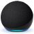 Amazon Echo Dot 5. Generation Schwarzer Smart Speaker Nahaufnahme
