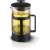 Lamart LT7048 French Press Coffee Maker, black, glass, stainless steel, with tea
