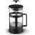 Lamart LT7048 French Press Kawiarka, czarna, szklana, ze stali nierdzewnej