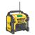 DeWalt XR DAB+/FM rádió ferde nézet