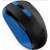 Genius NX-8008S Wireless Silent Mouse, blue and black, angled view