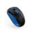Genius NX-8008S Wireless Silent Mouse, blue and black, angled view