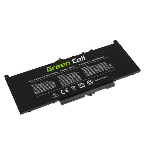 Батерия Green Cell за лаптоп Dell Latitude E7270 и E7470, 5800mAh