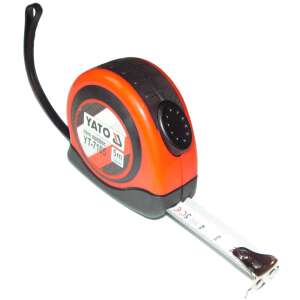 YATO 5m measuring tape with magnetic hook, nylon coated - Measuring Tool