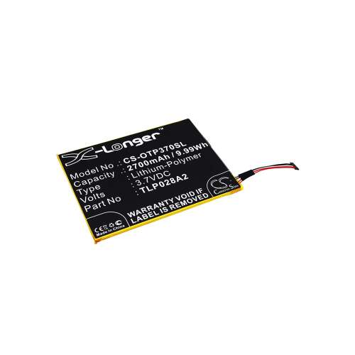 X-Longer Alcatel TLP028A2 pótalkkumulátor, 2700mAh, lítium-polimer - Mobiltelefon akkumulátor