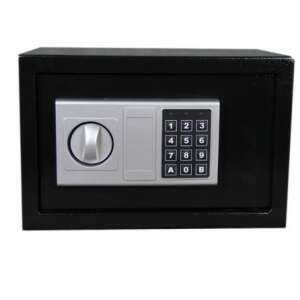 Pepita XL black safe with electronic lock and key - Security Safe