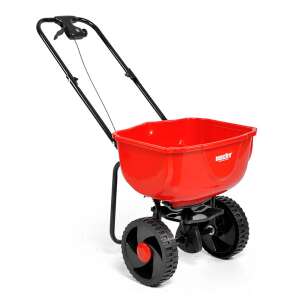 HECHT 270 manual seed spreader, red, 27L capacity - Hecht Spreader