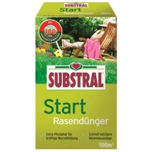 Substral Start Rasendünger Verpackung für 100m2, 2kg - Gartenbau