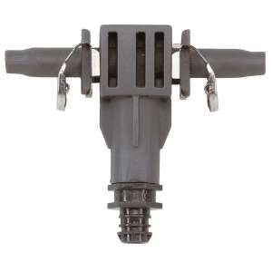 Gardena Micro-Drip-System connector, grey, 3/16 inch, for connecting drip irrigation tubing - Drip Irrigation System