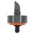 Gardena Micro-Drip-System pressure compensating dripper, grey with orange ring, 2 liters per hour flow rate
