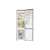 Samsung RB38T603DSA/EF Refrigerator with open doors, fully stocked