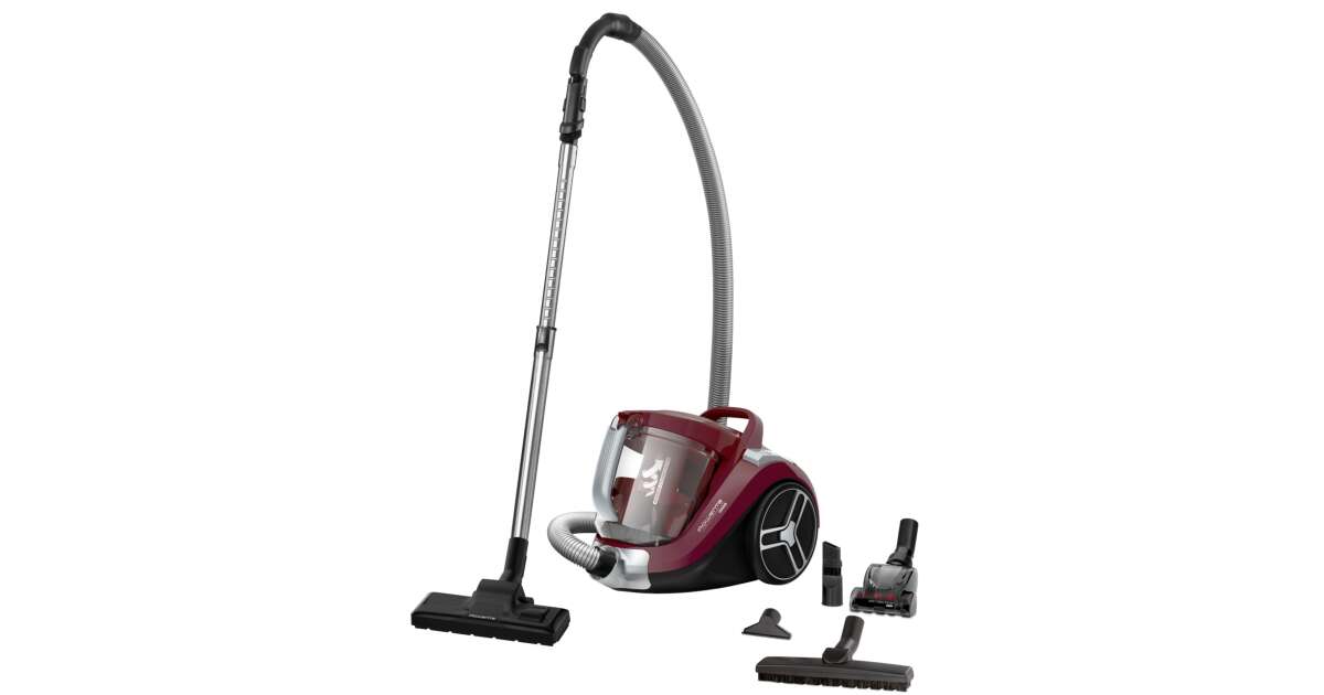 Rowenta Compact Power RO4873EA Vacuum Cleaner 2.5 L Cylindrical vacuum Dry 550 W Without dust bag