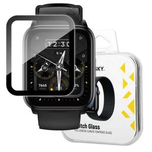 Wozinsky Watch Glass kijelzővédő a Realme Watch 2 Pro-hoz, fekete - Wozinsky