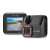 Mio MiVue C580 GPS dash cam, black, front and side view