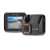 Mio MiVue C580 GPS dash cam, black, front and side view