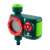Verto 15G751 electronic garden hose timer, green and red, with digital display and buttons