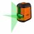 Cross line laser 15 m, green, holder, case 118437266