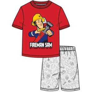 Sam a tűzoltó gyerek rövid pizsama 98/104 cm 71720193 "sam a tűzoltó"  Gyerek pizsama, hálóing