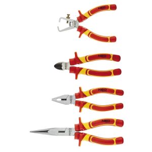 Neo Tools 1000V Insulated Pliers Set, 4 Pieces - Neo