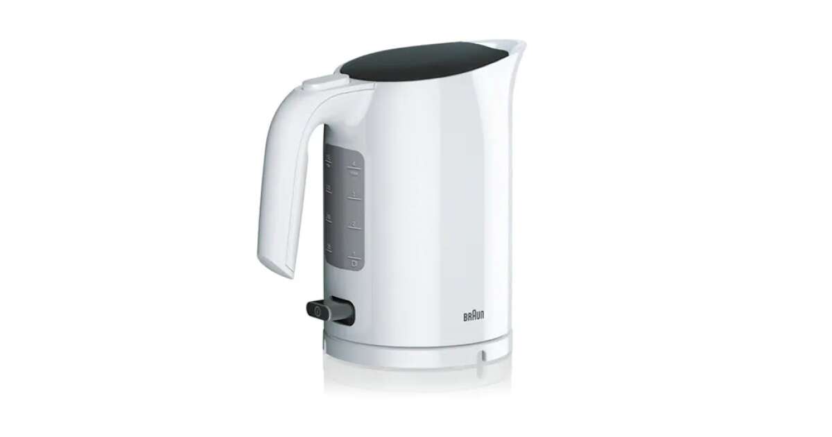 Braun PurEase WK 3100 BK - Waterkoker Braun PurEase WK 3100 BK - Waterkoker