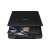 Epson Perfection V39II photo and document scanner, black, flatbed, open lid, scanning a photo