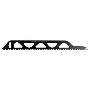 YATO 455mm reciprocating saw blade for brick and aerated concrete. - Tool accessories