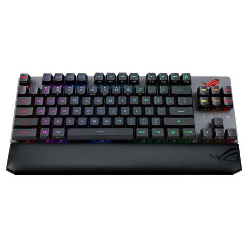 Asus ROG Strix Scope RX TKL безжична геймърска клавиатура с червени превключватели