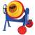Lena Betonmischer Spielzeug, 28cm, gelb, blau, rot, grün, Bauspielzeug für Kinder