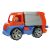 Lena Truxx colorful garbage truck toy with driver figure, side view
