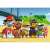 Puzzle Ravensburger Paw Patrol Eroi, 24 piese, cu cățeii Paw Patrol pe plajă