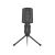 Microfon negru Natec NMI-1236 ASP cu stativ