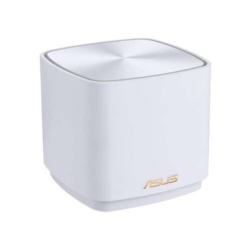ASUS ZenWiFi XD4 Plus AX1800 Dual-Band Gigabit Router, бял, преден изглед