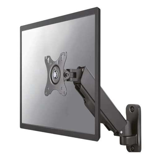 Nositelj monitora Newstar (WL70-440BL11) za montažu na zid, televizijski držač, nagibni, prilagodljiv po visini 58,4 cm (23) - 81,3 cm (32), nagibni i rotirajući. 71785555