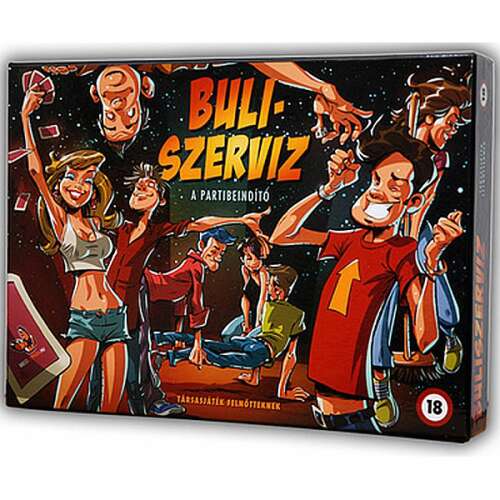 Buliszerviz - Der Party-Starter Brettspiel 18+
