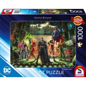 Schmidt Spiele Thomas Kinkade Studios DC Super Hero Az Igazság Ligája - 1000 darabos puzzle 71787371 "superman"  Puzzle