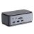Angled view of Lindy DST-Pro USB4 100W Universal Docking Station