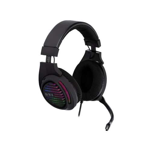 Gaming слушалки Tracer GAMEZONE Aligator RGB с микрофон, черен