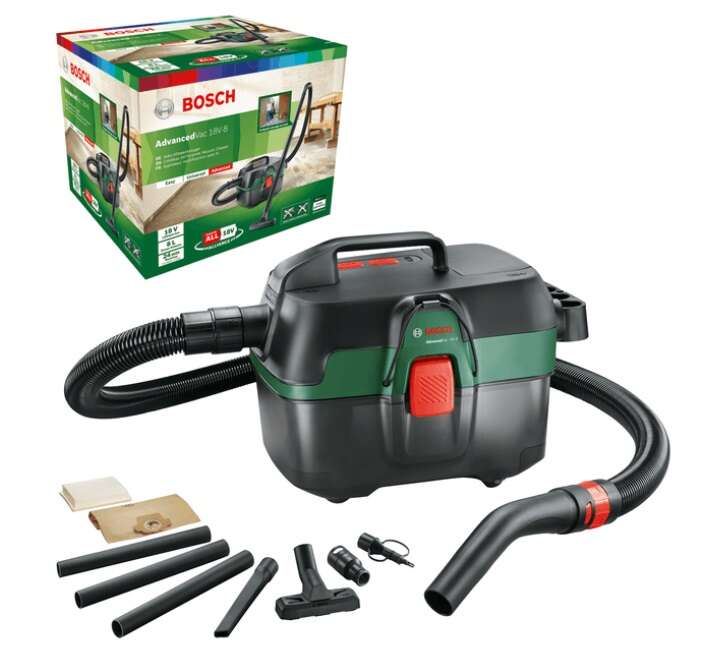 BOSCH AdvancedVac 18V-8 bežični suho-mokri usisavač (bez baterije i punjača)